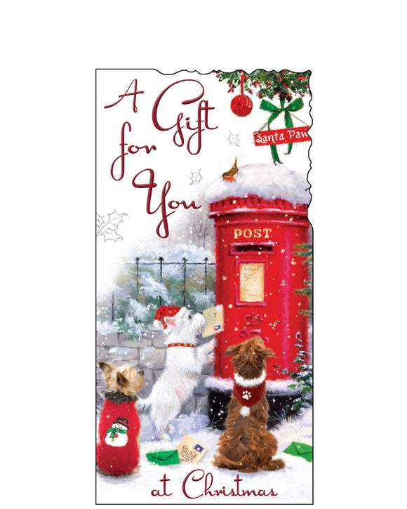 A Gift for You Christmas money wallet - Jonny Javelin