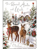 Auntie & Uncle - Jonny Javelin Christmas card