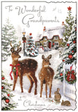 Grandparents Christmas card - Jonny Javelin Christmas card