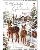 Grandparents Christmas card - Jonny Javelin Christmas card