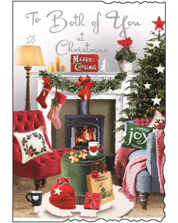 Both of You Christmas card - Jonny Javelin Christmas card