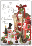 Both of You Christmas card - Jonny Javelin Christmas card