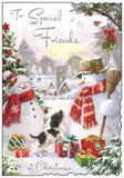 Special Friends Christmas card - Jonny Javelin Christmas card
