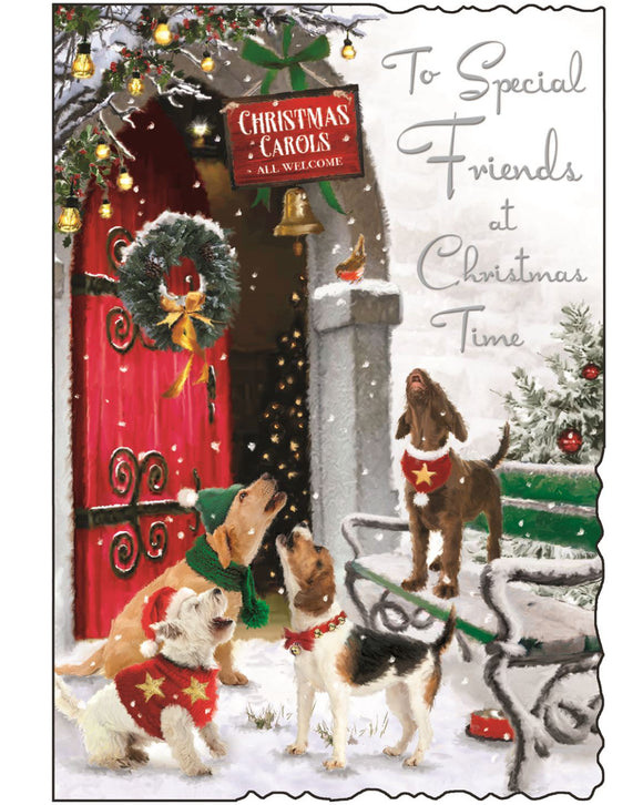 Special Friends Christmas card - Jonny Javelin Christmas card