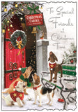 Special Friends Christmas card - Jonny Javelin Christmas card