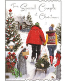 Special Couple Christmas card - Jonny Javelin Christmas card