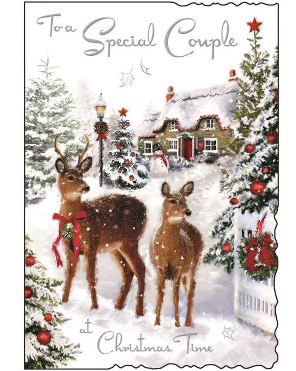 Special Couple - Jonny Javelin Christmas card