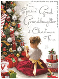 Great Granddaughter Christmas card - Jonny Javelin Christmas card