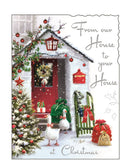 From Our House to Your House - Jonny Javelin Christmas card