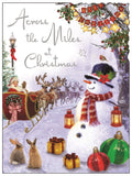 Across the Miles - Jonny Javelin Christmas cards