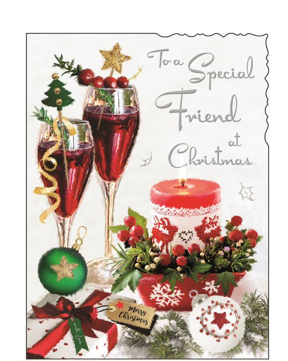 Special Friend - Jonny Javelin Christmas card