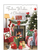 Festive Wishes - Jonny Javelin Christmas card