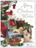 Merry Christmas Wishes - Jonny Javelin Christmas card