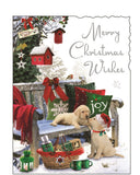 Merry Christmas Wishes - Jonny Javelin Christmas card