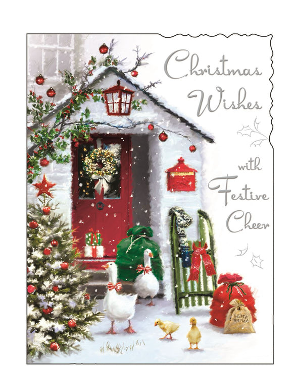 Christmas Wishes - Jonny Javelin Christmas card