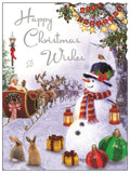 Happy Christmas Wishes - Jonny Javelin Christmas card