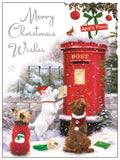 Merry Christmas Wishes - Jonny Javelin Christmas card