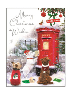 Merry Christmas Wishes - Jonny Javelin Christmas card
