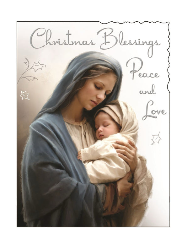Christmas Blessings - Jonny Javelin Christmas card