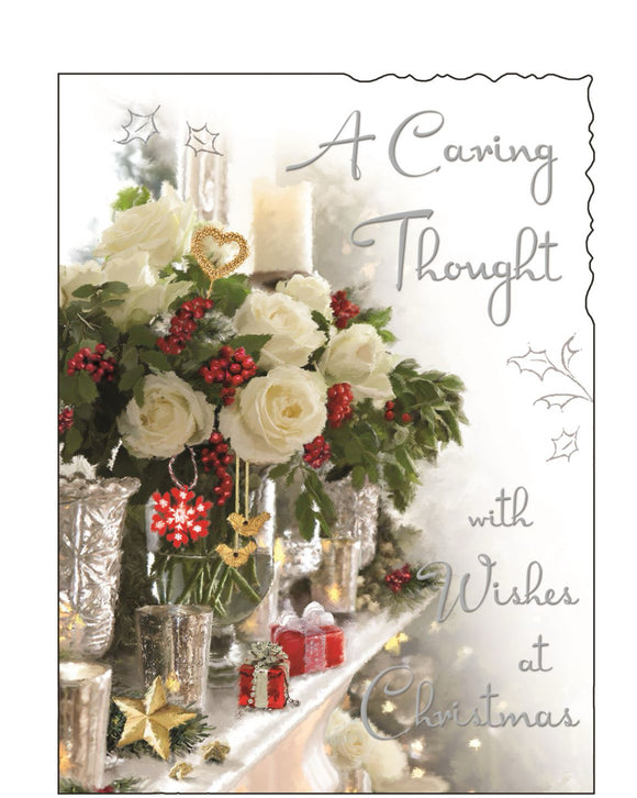 A Caring Thought - Jonny Javelin Christmas card