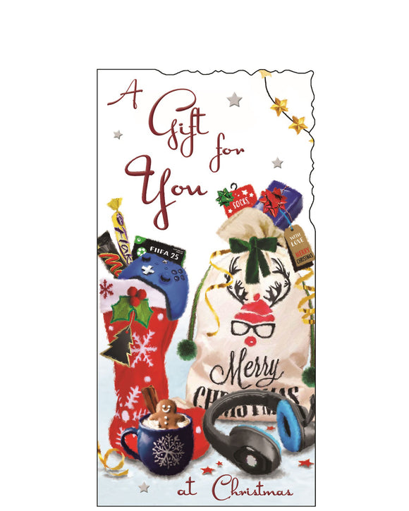 A Gift at Christmas - Jonny Javelin money wallet