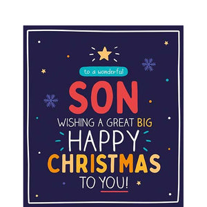 To a wonderful Son - Christmas card