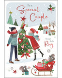 Special Couple Christmas card - Jonny Javelin Christmas card