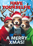 Have yourSELFIE a Merry Xmas! - funny Christmas card