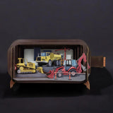 Heavy machinery - Message in a bottle pop up card