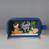 Thank You - 3d Message in a Bottle card