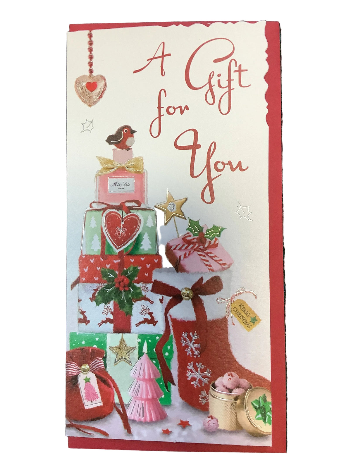 A Gift at Christmas (stocking presents) - Christmas Money Wallet