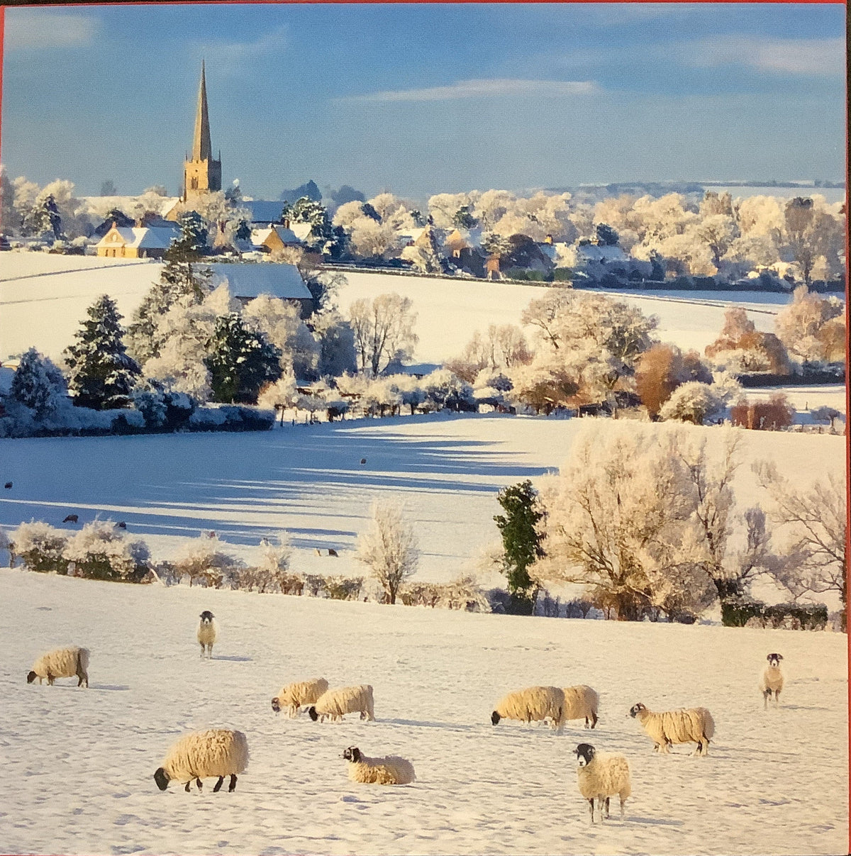 Winter Landscape - 6 pack of Charity Christmas cards
