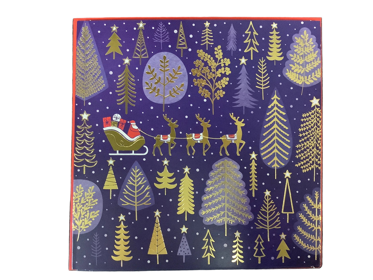 Woodland Winter with Sleigh- 5 pack Charity Christmas cards
