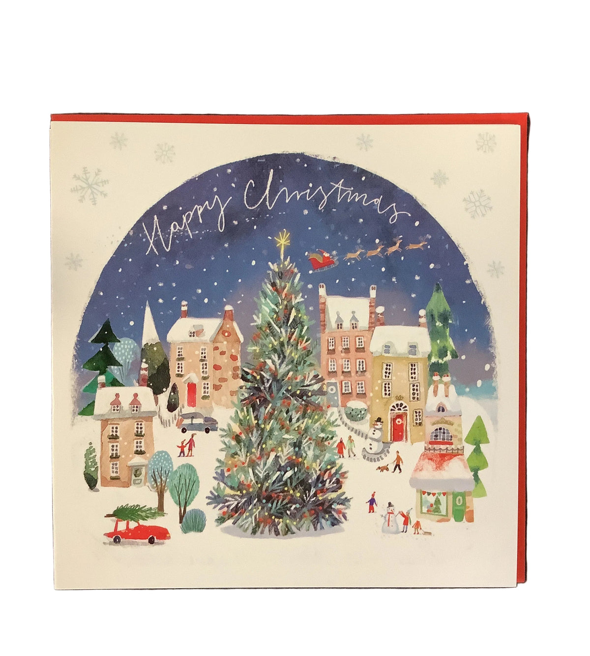 Christmas Town Scene - 6 pack of Charity Christmas cards