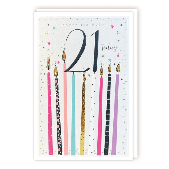 21st Birthday card