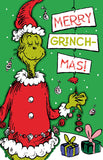 Merry Grinchmas - Christmas card