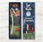 official fox under the moon metal bookmark by Stacey McNeil in a beautiful gift box covered in artwork