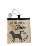 Beagle - dog treat pouch