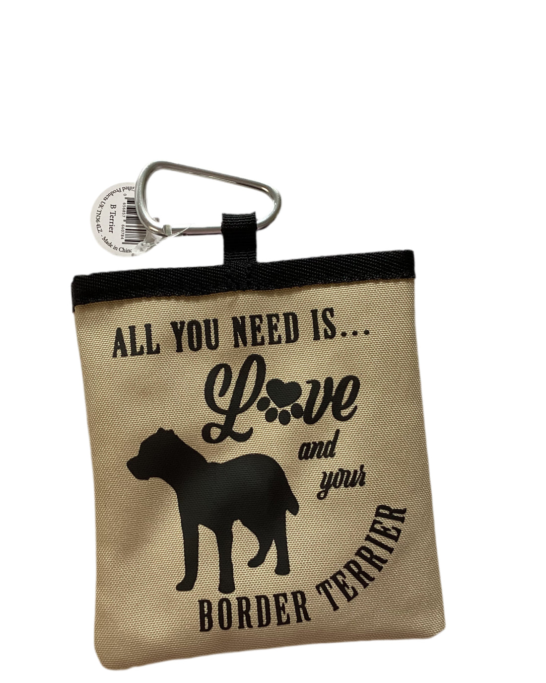 Border Terrier - Dog Treat Pouch