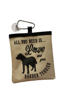 Border Terrier - dog treat pouch