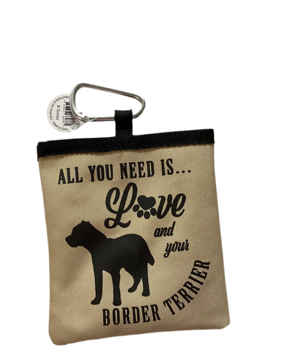 Border Terrier - dog treat pouch