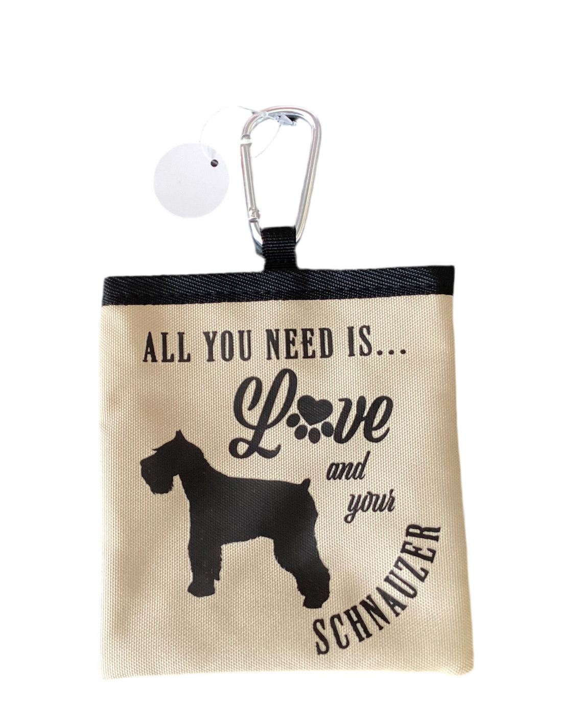 Schnauzer - Dog Treat Pouch