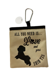 Shih Tzu - dog treat pouch
