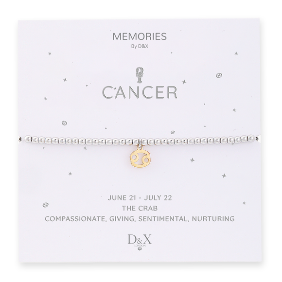 Cancer - memories bracelet