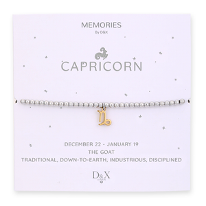 Capricorn - memories bracelet