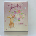 Pack of 4 mini Notelets- thank you