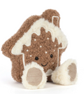 This Jellycat Official Amuseables (jelly food) winter or christmas house decorated cookie or biscuit shaped cute and cuddly toy is perfect for all ages from birth to toddlers, children teenegers and adults it makes a perfect gift all year round for all ages.