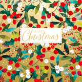 Christmas Foliage - Pack of 5 charity Christmas cards