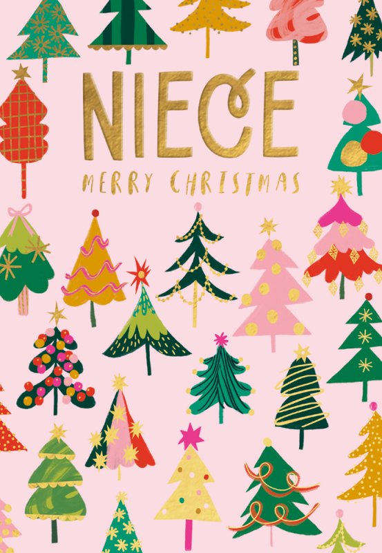 Niece Christmas card