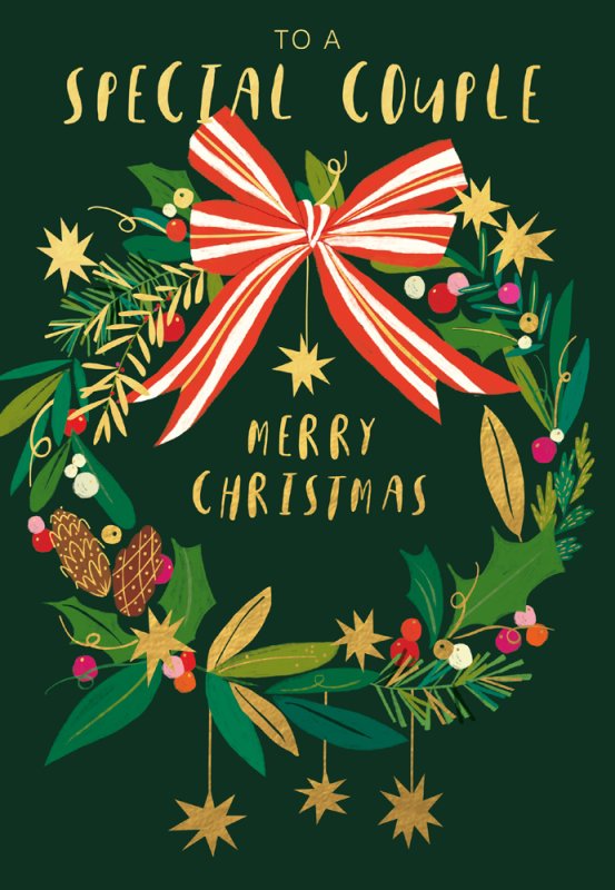 Special Couple Christmas card